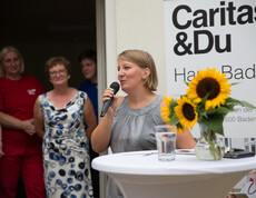 Hausleiterin Petra Mühlberger führte durch den Festakt