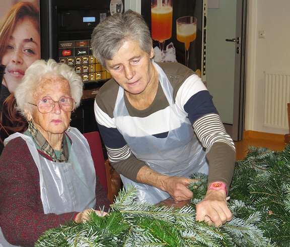 Adventfeier im Haus Johannes der Täufer