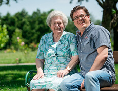 Den Garten genießen