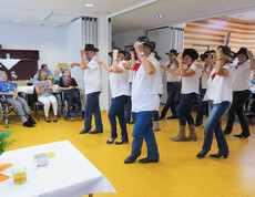 Line Dance Gruppe "Hill Liners" im Haus Johannes der Täufer