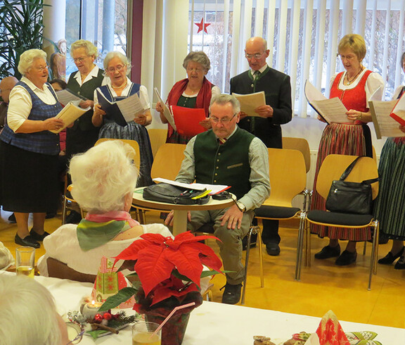 Adventfeier im Haus Johannes der Täufer