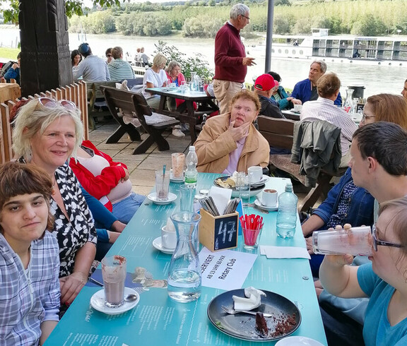 Schifffahrt der Klient*innen des Caritas Hauses Vitus - Caritas Burgenland