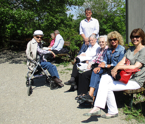 Ausflug mit Freiwilligen der Uniqa und BewohnerInnen aus dem Haus St. Klemens am Social Day 