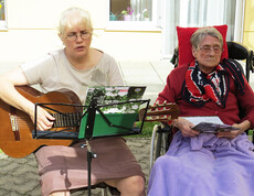 Singgruppe im Haus Johannes der Täufer