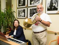 Musikalisches Programm beim Tag der offenen Tür im Haus St. Bernadette