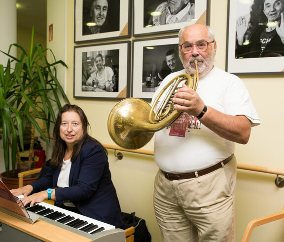 Musikalisches Programm beim Tag der offenen Tür im Haus St. Bernadette