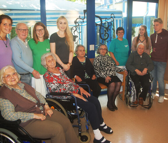 Besuch und gute Laune beim Tag der offenen Tür im Haus St. Elisabeth