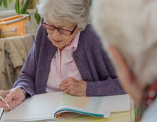 Gedächtnistraining ist bei uns Teil des Alltags.