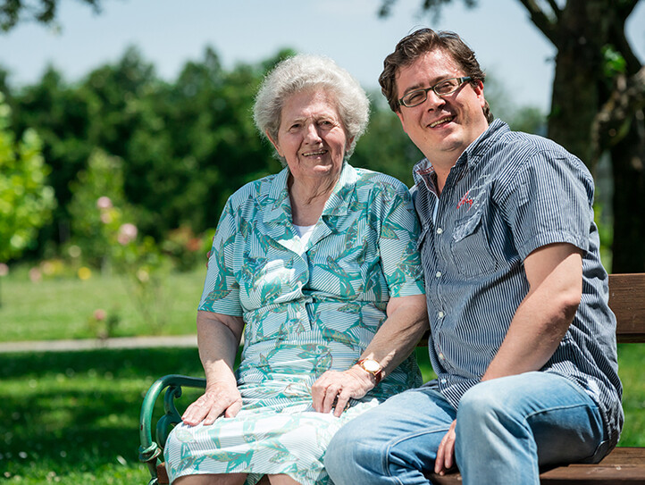 Den Garten genießen